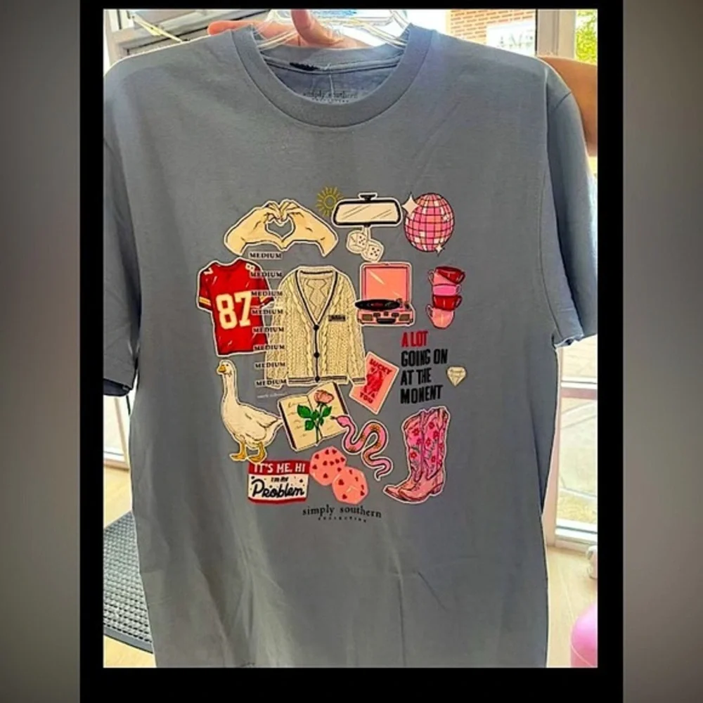Simply Southern Limited Edition Taylor Swift Era’s Inspired Tee NWT - Picture 6 of 10